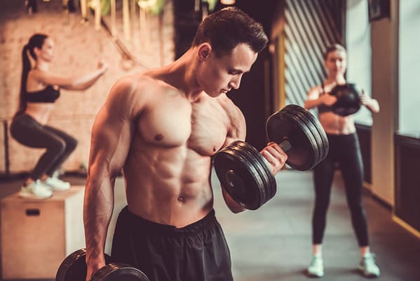 young people working out